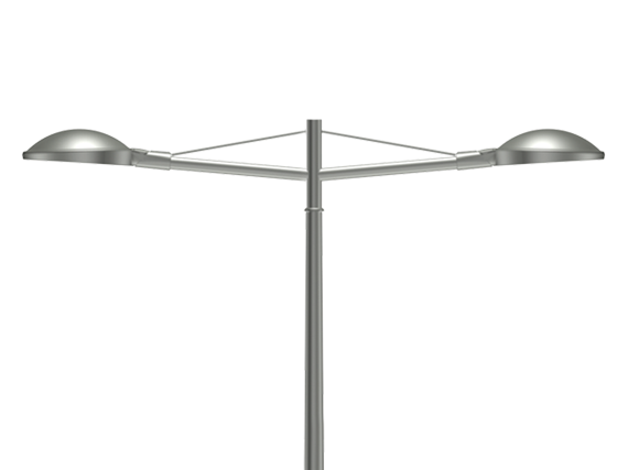 Luminaire Eclisse avec crosse Mistral